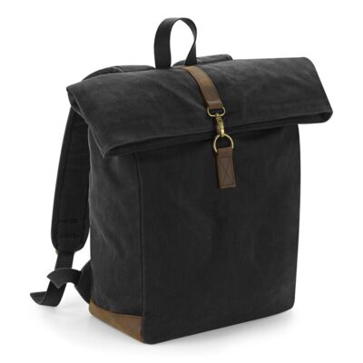 Heritage waxed canvas backpack Thumbnail
