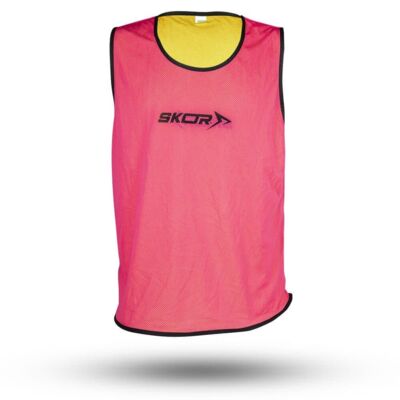 SKOR Hesje/Overgooier | Geel/Roze | Dubbelzijdig Thumbnail