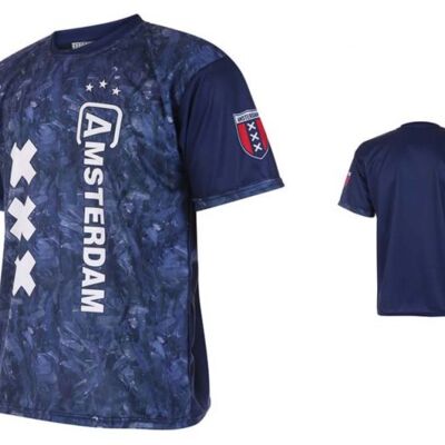 Amsterdam Voetbalshirt Uit Eigen Naam 2017-2018 Thumbnail