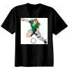 Basic Ronde Hals T-Shirt 140 gr/m2 Zwart Thumbnail