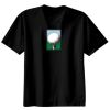 Basic Ronde Hals T-Shirt 140 gr/m2 Zwart Thumbnail